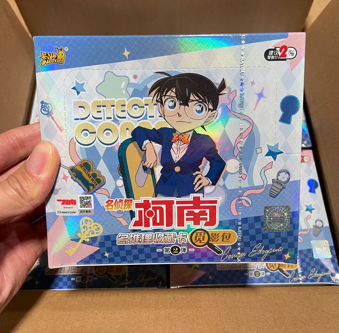 Detective Conan - Trading Card Game TCG 2 Booster Pack Cards Anime Manga NEW-