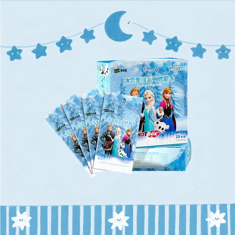 Kakawow Disney 100 Hotbox Frozen Trading Card Sealed Box 20 Packs