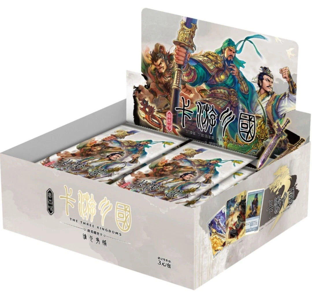 KAYOU Sanguo Haojie Yong Vol 1 - 5 Cards/Pack, 36 Packs/Box