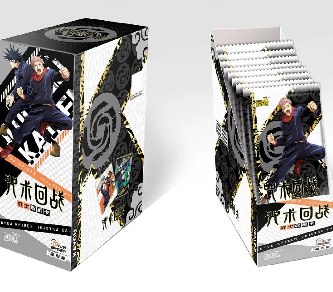 KAYOU Jujutsu Kaisen Vol 1 - 5 Cards/Pack, 18 Packs/Box