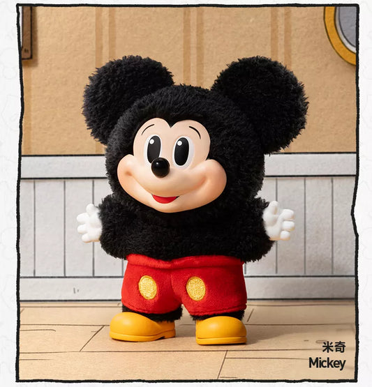 POPMART Mickey Family Cute Together Keychain Series Blind Box Confirmed Figure