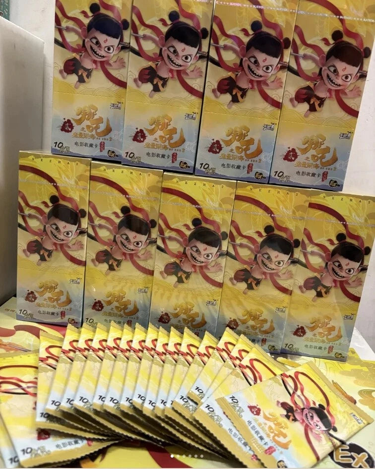 Kayou Nezha 2 MOTONGNAOHAI Trading Cards Demon Child Roars The Sea Series Sealed