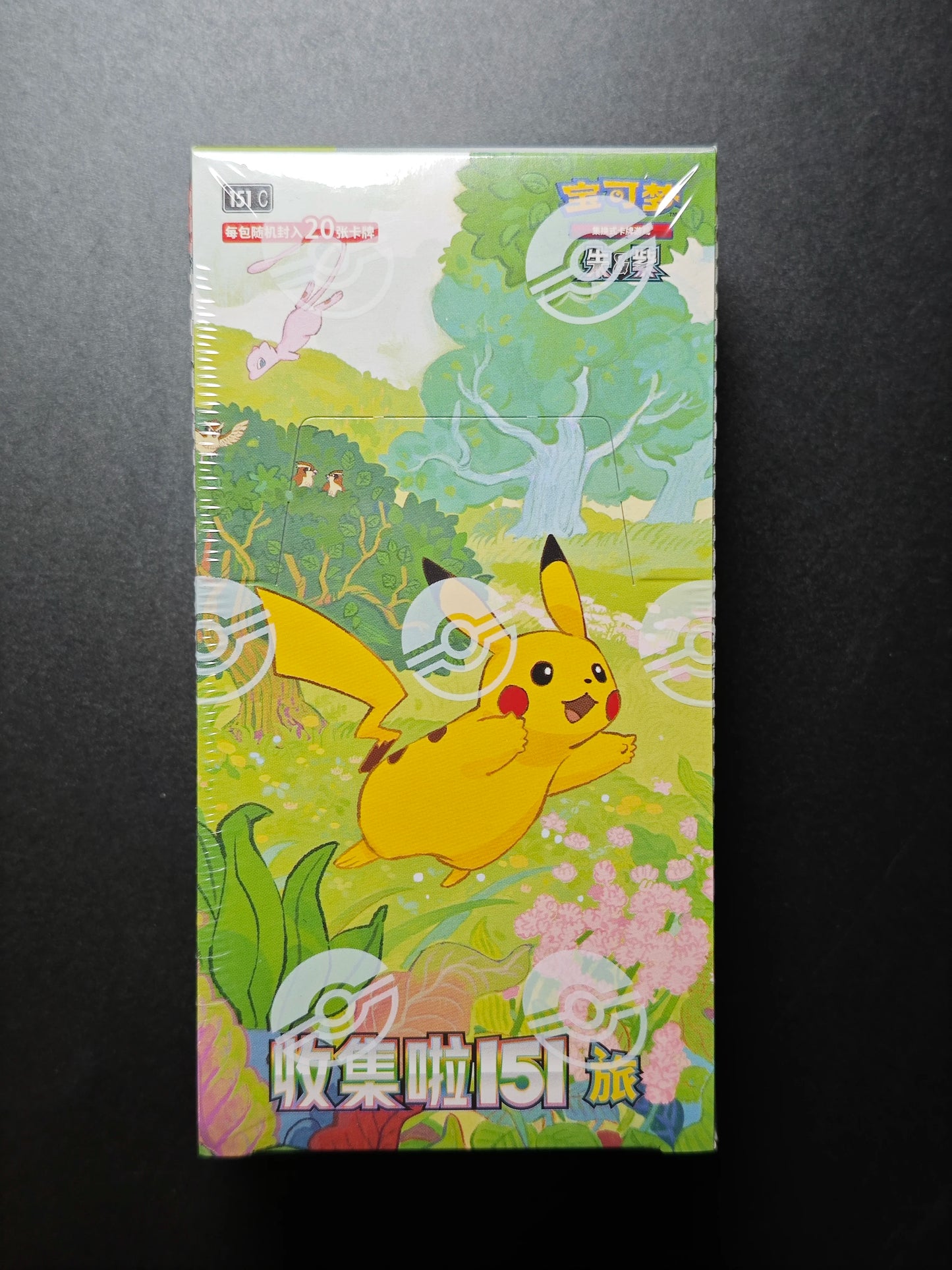IN STOCK Pokemon TCG Chinese 151C Jumbo Booster Box 151C Sealed