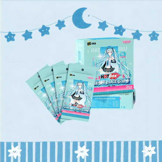 Kakawow Collection card for the 16th anniversary of Hatsune Miku One box of sealed 20 packs