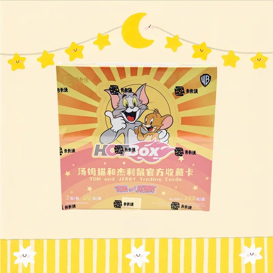 Kakawow Tom and Jerry Trading Cards Booster Box New Sealed Case 20packets