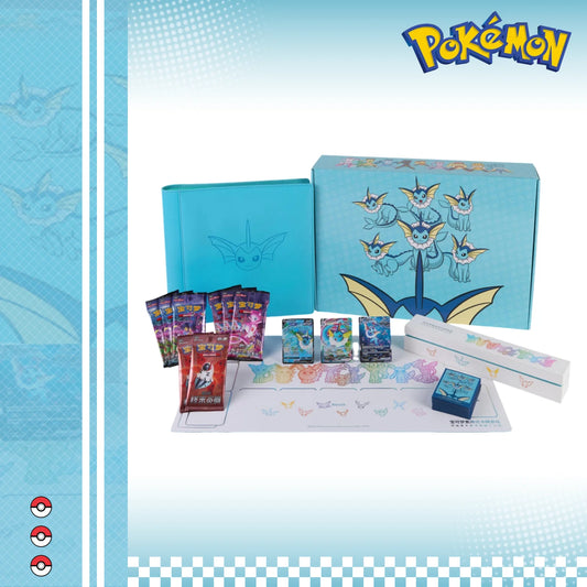 Pokemon Chinese Eevee GX Gift Box Vaporeon Box Exclusive & Sealed