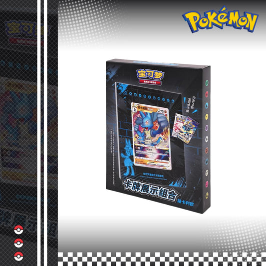 Pokemon TCG S-Chinese Lucario Photo Frame Gift Box Brand New Sealed