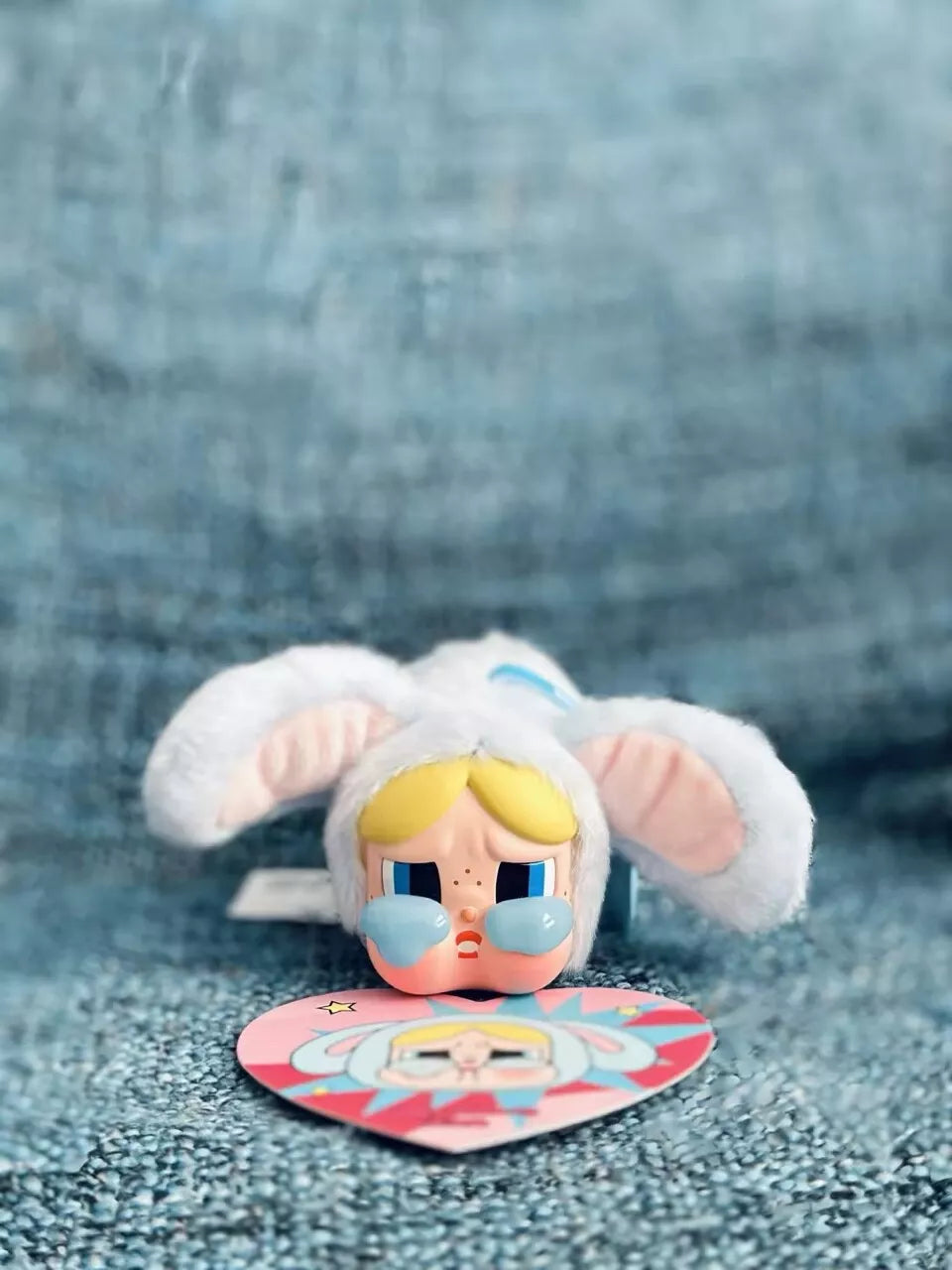 POP MART CRYBABY ¡Á Powerpuff Girls Series-Vinyl Face Plush Confirmed Blind Box