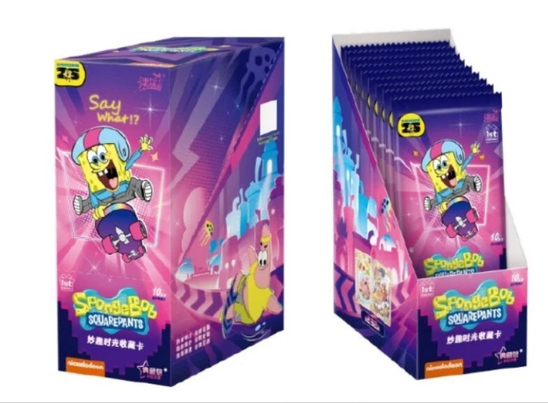 SpongeBob SquarePants Cards Kayou SpongeBob SquarePants Trading Card Booster Box - 2024 Premium Collection, 50 Cards, Box Topper 2024 Trading Card Box SpongeBob SquarePants Cards Kayou SpongeBob SquarePants Trading Card Booster Box - 2024 Premium Collection, 50 Cards, Box Topper 2024 Trading Card Box
