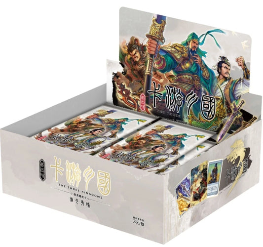 KAYOU Sanguo Haojie Yong Vol 1 - 5 Cards/Pack, 36 Packs/Box