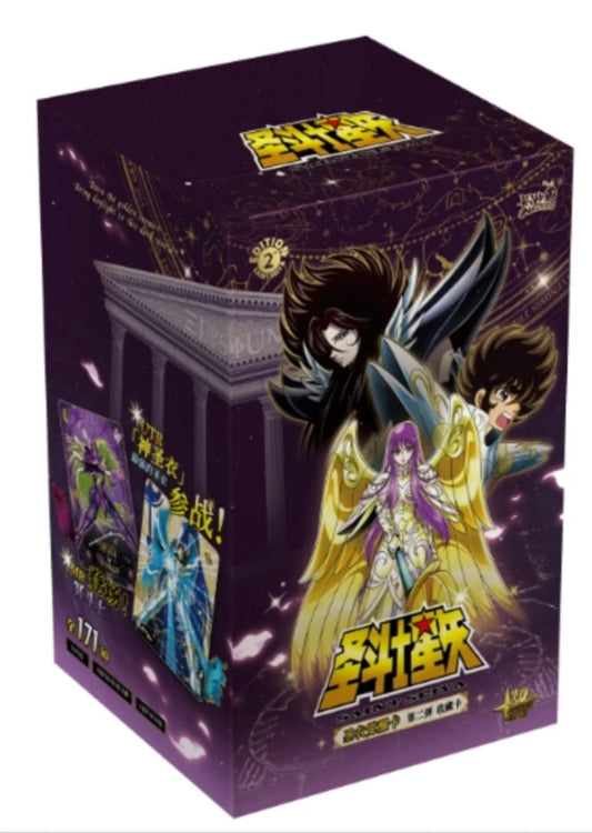 KAYOU Saint Seiya Vol 2 Box - 5 Cards/Pack, 18 Packs/Box