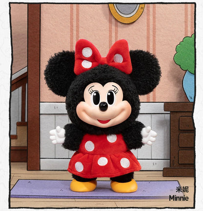 POPMART Mickey Family Cute Together Keychain Series Blind Box Confirmed Figure