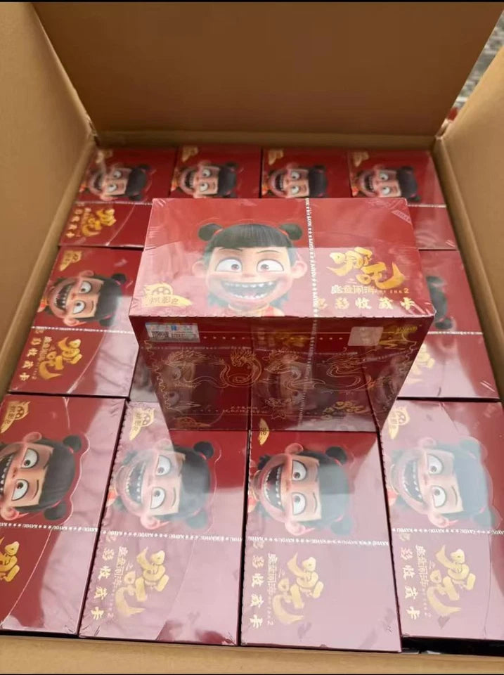 Kayou Nezha 2 MOTONGNAOHAI Movie Trading Cards Factory Saled Box New