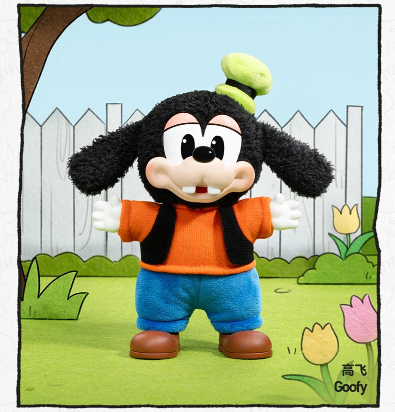 POPMART Mickey Family Cute Together Keychain Series Blind Box Confirmed Figure